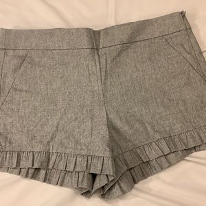 Loft Ruffle Edge Shorts